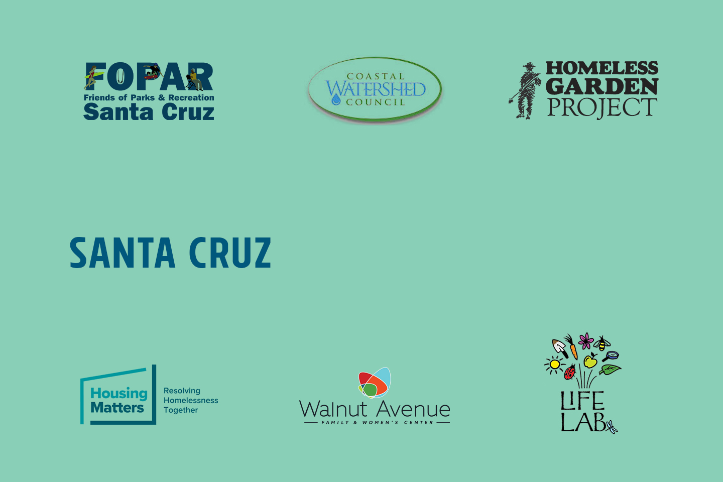 Santa Cruz partner logos 