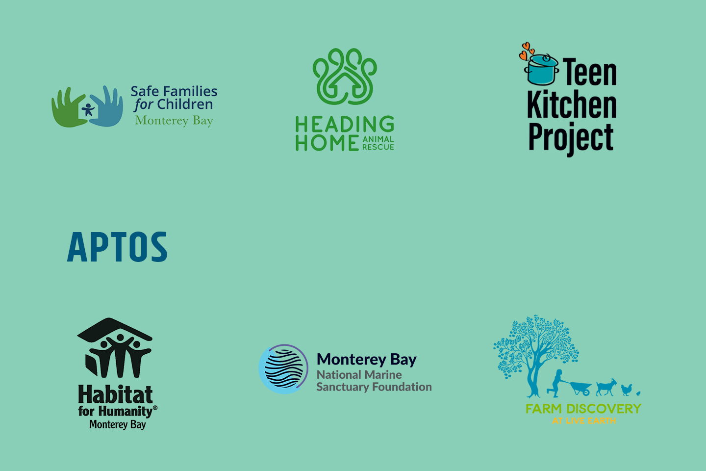 Aptos Store Community Partner Logos