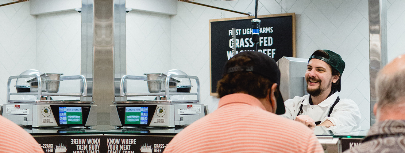 team members smiling 